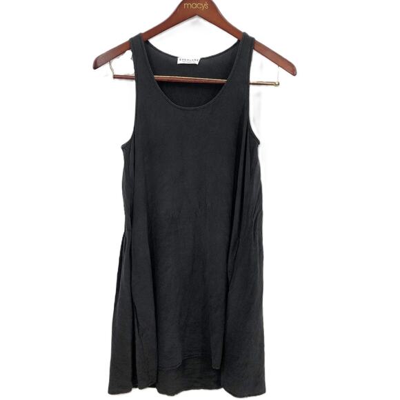 Everlane Black Silk Semi Sheer Tank Dress S - Picture 7 of 8